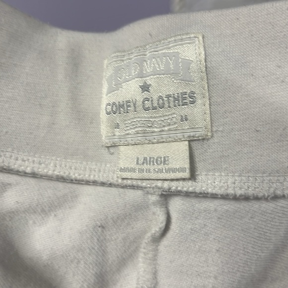 Comfy white capris pants - Picture 2 of 3